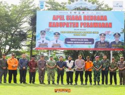 Gelar Apel Siaga Bencana, Pemkab Pesawaran Perkuat Kesiapsiagaan Hadapi Ancaman Bencana