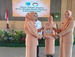 Serah Terima Jabatan Ketua Darma wanita Persatuan Kabupaten Lahat