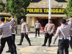 Kapolres Tanggamus Latih Bela Diri Polri, Tingkatkan Kesiapan Anggota Dalam Pelayanan Masyarakat