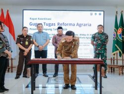 Kolaborasi Multisektoral Diperkuat, Lampung Wujudkan Reforma Agraria untuk Kesejahteraan Rakyat