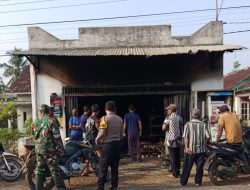 Polsek Pulau Panggung Identifikasi Kebakaran Toko Sembako