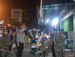 Polsek Talang Padang Kawal Penataan Pasar Gisting, Pedagang Bersedia Pindah ke Dalam Pasar