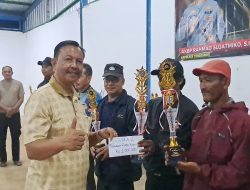 Turnamen Gaple Kapolres Tanggamus Cup 2026 Meriahkan Hari Bhayangkara ke 80 Berakhir, Ari-Azad Raih Juara Pertama