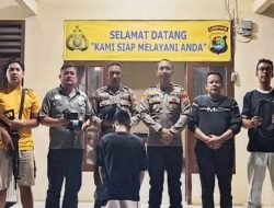 Polsek Pugung Tangkap Residivis, Pelaku Pencurian Mesin Pompa Air Milik Warga