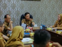 Sekdaprov Marindo Kurniawan Pimpin Rapat Pembahasan Pengembangan dan Optimalisasi Layanan RS Bandar Negara Husada