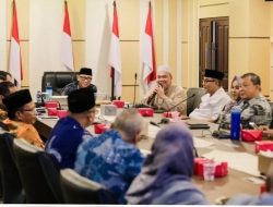 Gubernur Rahmat Mirzani Djausal Bahas Berbagai Isu Strategis Penguatan Pembangunan SDM di Provinsi Lampung bersama Pengurus APTISI