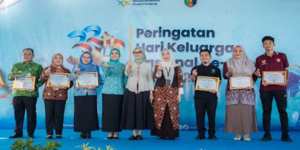 Harganas ke-33, Pemprov Lampung Perkuat Sinergi Bangun Keluarga Tangguh dan Generasi Berkualitas