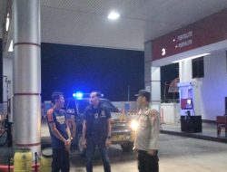 Kolaborasi Polsek Wonosobo dan Satreskrim Polres Tanggamus Tindak lanjuti Informasi Dugaan Pengecoran BBM Subsidi di SPBU Lakaran