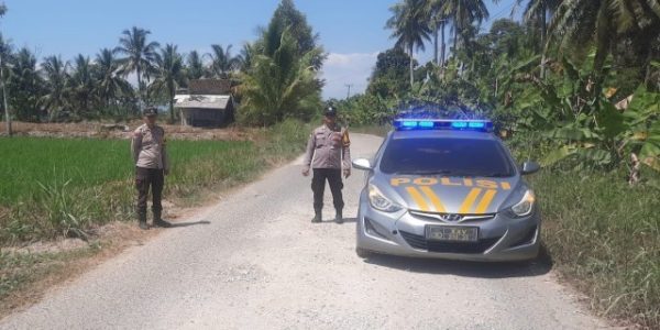 Respons Cepat Aduan Warga di Media Sosial, Polsek Pugung Patroli Antisipasi Dugaan Pungli di Perbatasan Binjaiwangi–Tanjung Kemala