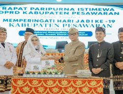 Gubernur Hadiri Rapat Paripurna Istimewa DPRD Kabupaten Pesawaran dalam rangka peringatan Hari Jadi ke-19 Kabupaten Pesawaran