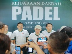 Kejurda Padel Lampung 2026 Resmi Dimulai, Sekdaprov Tekankan Sportivitas dan Dorong Pembinaan Atlet
