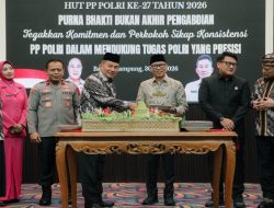 HUT ke-27 PP Polri, Gubernur Mirza Ajak PP Polri Perkuat Sinergi Wujudkan Lampung Maju Menuju Indonesia Emas