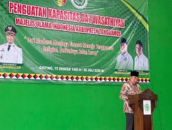 Bupati Tanggamus Buka Penguatan Kapasitas Da’i Wasathiyah, Tekankan Peran Ulama Jaga Kerukunan dan Moral Masyarakat