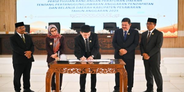 DPRD Pesawaran Setujui Ranperda Pertanggungjawaban Pelaksanaan APBD Tahun Anggaran 2025