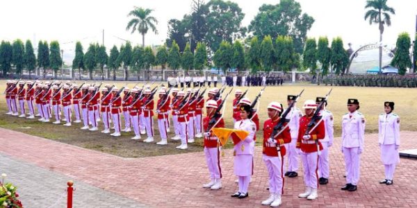 Gubernur Mirza Pimpin Upacara HUT RI ke-81  Provinsi Lampung, Kobarkan Semangat Indonesia Berdaulat, Adil dan Makmur