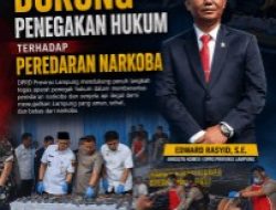 DPRD Provinsi Lampung Dukung Penegakan Hukum Terhadap Peredaran Narkoba