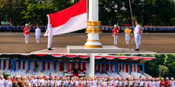 Bupati Bursah Zarnubi Pimpin Upacara HUT RI ke-81, Merah Putih Berkibar di Lapangan Seganti Setungguan Lahat