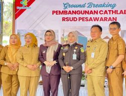 Peletakan Batu Pertama Pembangunan Gedung Cathlab RSUD Pesawaran Perkuat Akses Layanan Jantung