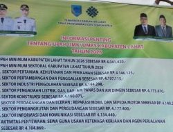Disnakertrans Lahat Benarkan Upah RS AR Bunda Belum Sesuai UMK, Mengapa Pengawasan Belum Bergerak?