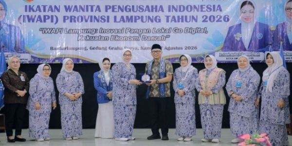 Buka Rakerda IV IWAPI Lampung, Gubernur Mirza Dorong Perempuan Jadi Penggerak Ekonomi Daerah