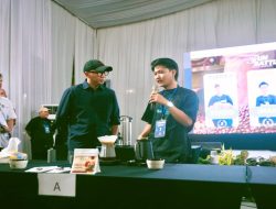 Gubernur Mirza Saksikan Adu Racik Barista Terbaik Lampung di Grand Final Fun Battle Coffee Festival Krakatau XXXV