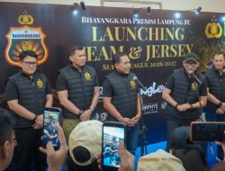 Gubernur Mirza  Memimpin Launching Team & Jersey Bhayangkara Presisi Lampung FC