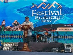 Gubernur Lampung Buka Festival Krakatau XXXV, Dorong Pariwisata Beri Dampak Ekonomi bagi Masyarakat