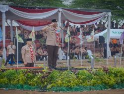 Apel Hari Pramuka ke-65, Gubernur Mirza, Perkuat Karakter Pramuka Dukung Pembangunan Daerah