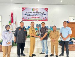 KONI Tanggamus Konsolidasi Jelang Porprov X, Wabup Serahkan Air Rifle untuk Perbakin