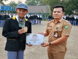 Atlet SMAN 4 Lahat Ryu Tharung Bimatara Raih Dua Gelar Juara I di Kejuaraan Karate Sumatera Selatan