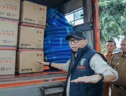 Pemprov Lampung Salurkan Bantuan Logistik dan Peralatan Pemadaman Karhutla